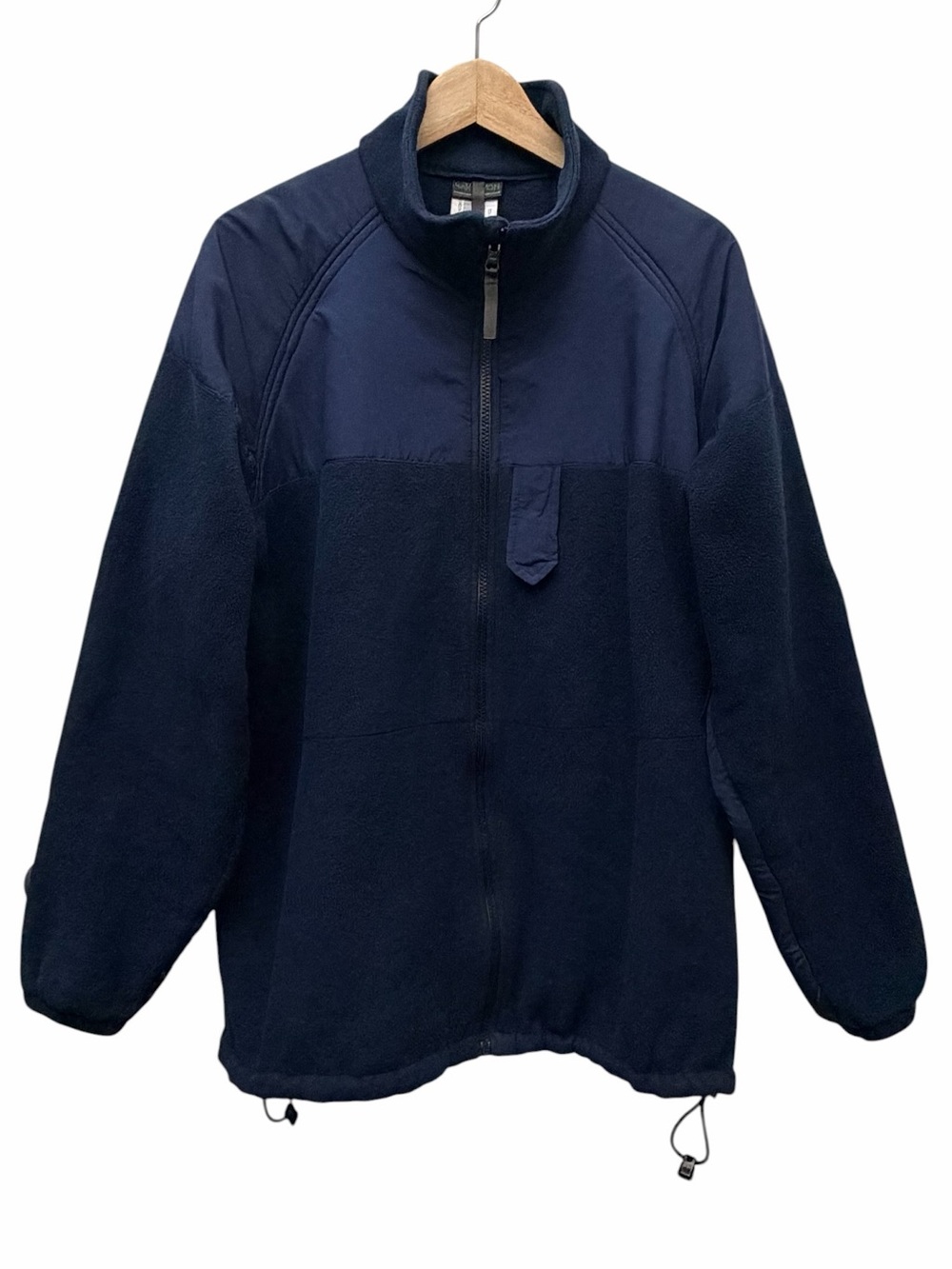 Kenyon USCG Fleece Liner Full Zip Jacket Men Size Medium Long Navy Blue 931CG